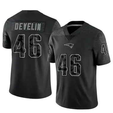 Womens New England Patriots James Develin Camo 2019 Salute To Service  Limited Jersey - Bluefink